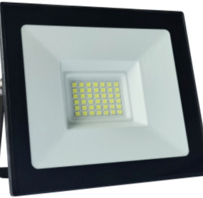 Прожектор светодиодный PRE LED FL2 50Вт BLACK IP65 холодный белый (LEEK)