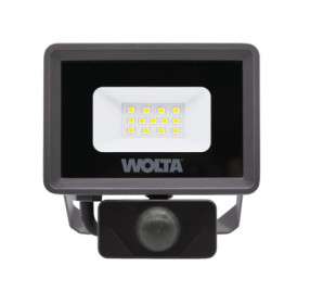 Светодиодный прожектор WOLTA WFL-10W/06s 10Вт 5700K IP65 с Датчиком