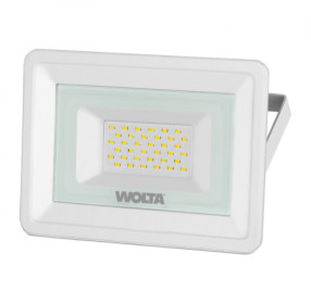 Светодиодный прожектор WOLTA WFL-30W/06W 30Вт 5700К IP65 Белый